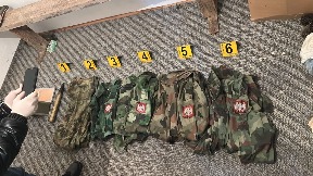 Pronađeni oružje i uniforme